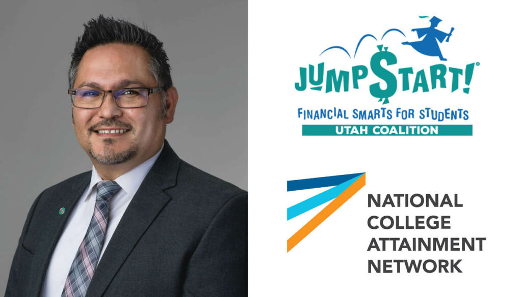 Headshot of Richard Gonzalez next to the Jump$start and NCAN logos