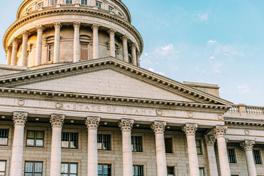 Utah State Capitol in Salt Lake City