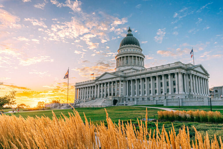 Utah State Capitol in Salt Lake City