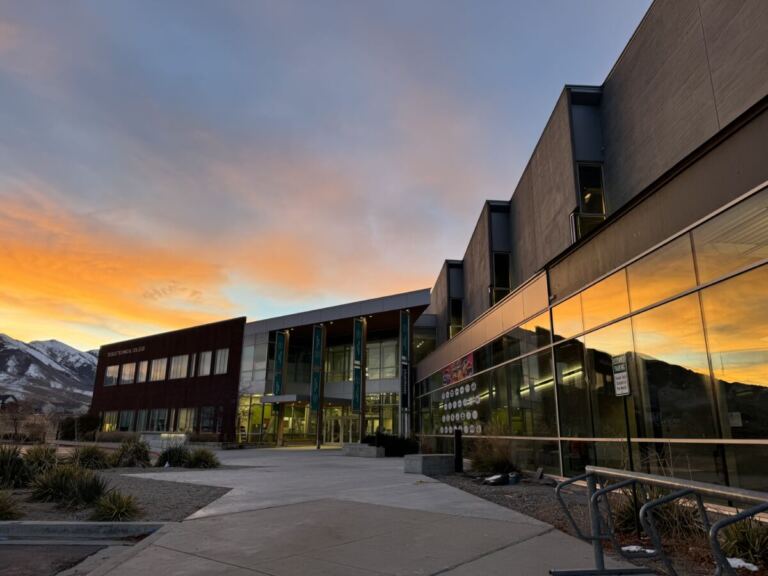 Building on Tooele Technical College campus