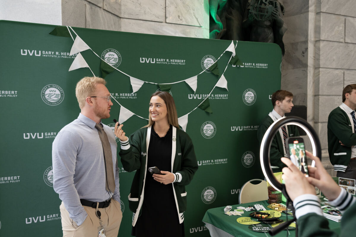 Utah Valley University day on the hill