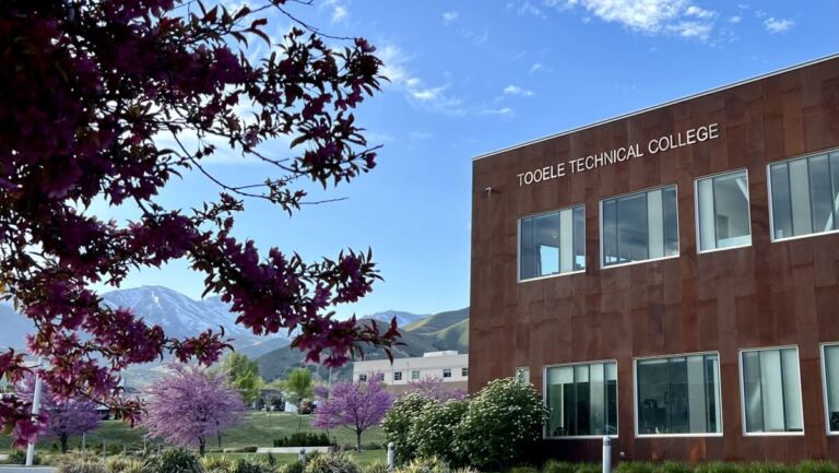 Building on Tooele Tech campus