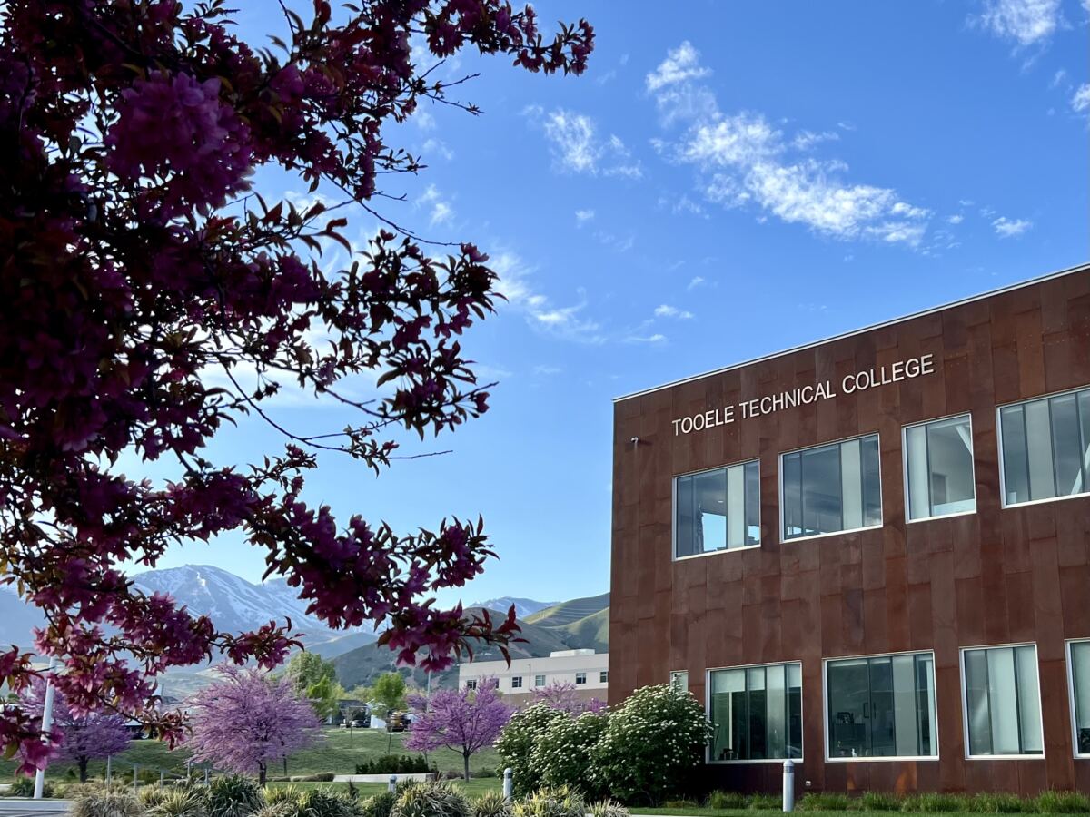 Building on Tooele Tech campus