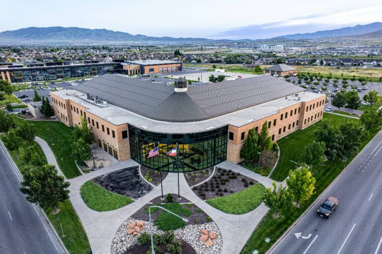 Mountainland Technical College campus aerial shot